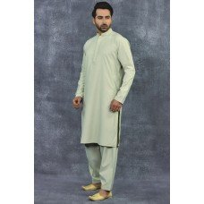 Light Pista Kurta Pajama For Mens Pakistani Designer Menswear