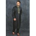 Black Embroidered Indian Mens Kurta & Pajama Designer Festive Suit