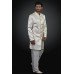 Golden Front Open Kurta Pajama Indian Menswear Outfit