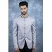 Steel Grey & Black Indian Wedding Mens Suit