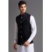 Black Velvet Waistcoat Indian Mens Casual Wear