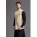 Gold Waistcoat Fancy Wedding Menswear