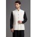 Cream Waistcoat Fancy Nehru Style Jacket