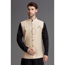 Gold Waistcoat Fancy Wedding Menswear