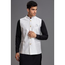 White Waistcoat for Men Fancy Formal Menswear