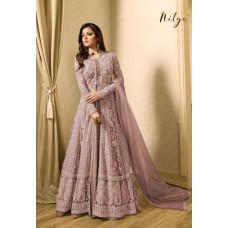 HOT PINK INDIAN DESIGNER EVENING PARTY GOWN 