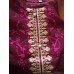 MAROON MARIA B LINEN READY MADE PAKISTANI STYLE SUIT 