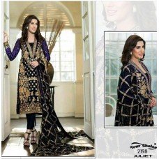 BLACK MEHWISH HAYAT PAKISTANI STYLE READY MADE SUIT