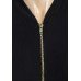 Black Designer Jersey Bomber Ladies Jacket