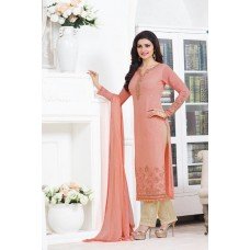 5012 BABY PINK KASEESH PRACHI GEORGETTE PARTY WEAR SALWAR KAMEEZ SUIT