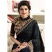 17708 BLACK KASEESH PRACHI GEORGETTE SAREE WITH HEAVY EMBROIDERED BLOUSE